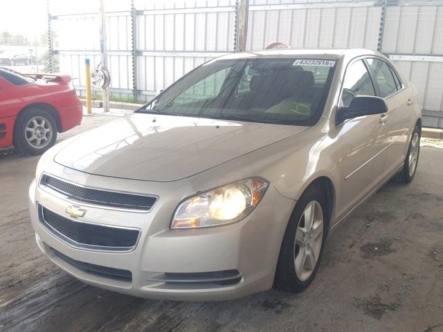1G1ZG57B794264709 - 2009 CHEVROLET MALIBU LS ოქროსფერი ფოტო 2