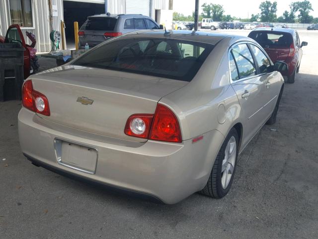 1G1ZG57B794264709 - 2009 CHEVROLET MALIBU LS ოქროსფერი ფოტო 4