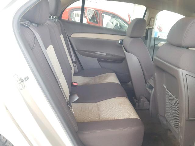 1G1ZG57B794264709 - 2009 CHEVROLET MALIBU LS ოქროსფერი ფოტო 6