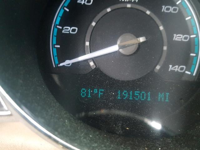 1G1ZG57B794264709 - 2009 CHEVROLET MALIBU LS ოქროსფერი ფოტო 8