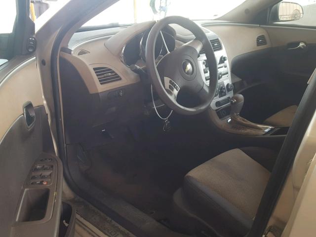 1G1ZG57B794264709 - 2009 CHEVROLET MALIBU LS ოქროსფერი ფოტო 9