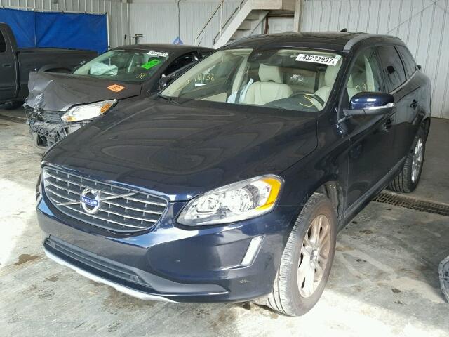 YV440MDK1G2914208 - 2016 VOLVO XC60 T5 BLUE photo 2