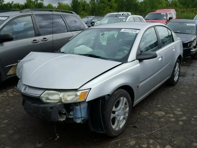 1G8AL52F63Z140185 - 2003 SATURN ION LEVEL SILVER photo 2