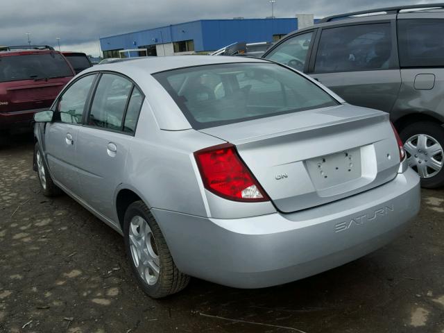 1G8AL52F63Z140185 - 2003 SATURN ION LEVEL SILVER photo 3