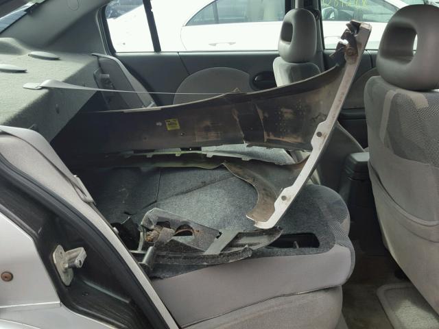 1G8AL52F63Z140185 - 2003 SATURN ION LEVEL SILVER photo 6
