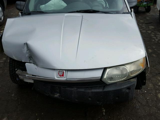 1G8AL52F63Z140185 - 2003 SATURN ION LEVEL SILVER photo 7