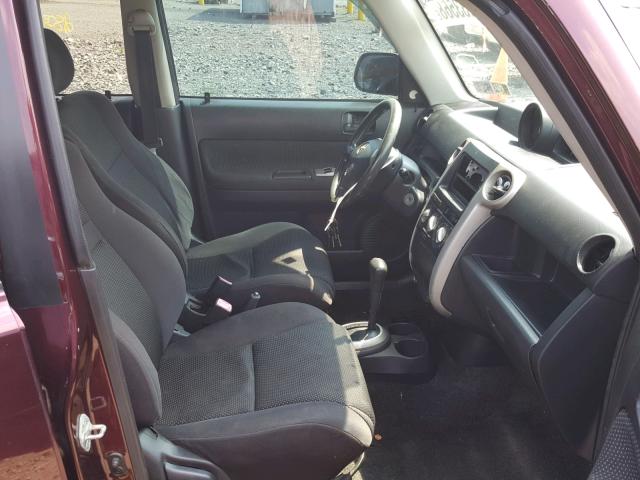 JTLKT324150208644 - 2005 TOYOTA SCION XB Bordeaux Foto 5