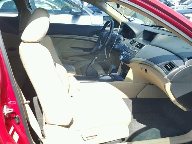 1HGCS228X8A008183 - 2008 HONDA ACCORD RED photo 5