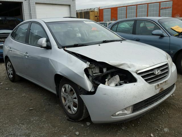 KMHDU46D39U761260 - 2009 HYUNDAI ELANTRA SILVER photo 1