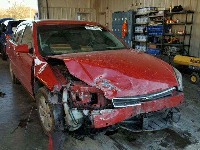 2G1WT58K479252279 - 2007 CHEVROLET IMPALA LT RED photo 1