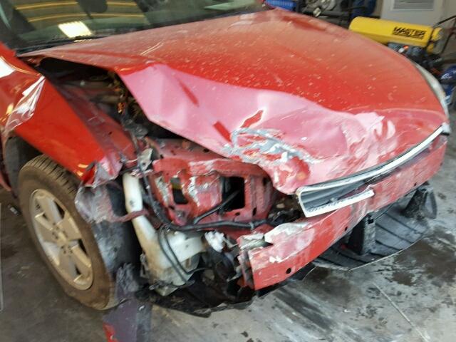 2G1WT58K479252279 - 2007 CHEVROLET IMPALA LT RED photo 10