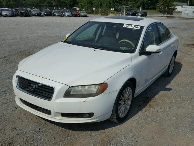 YV1AS982271044153 - 2007 VOLVO S80 3.2 WHITE photo 2