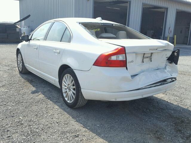 YV1AS982271044153 - 2007 VOLVO S80 3.2 WHITE photo 3