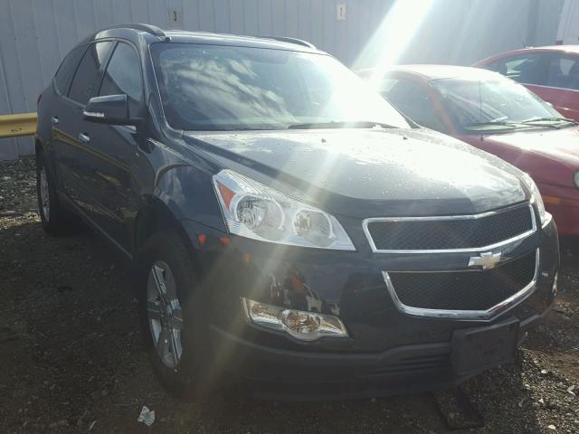 1GNKVGED9CJ116124 - 2012 CHEVROLET TRAVERSE L BLACK photo 1