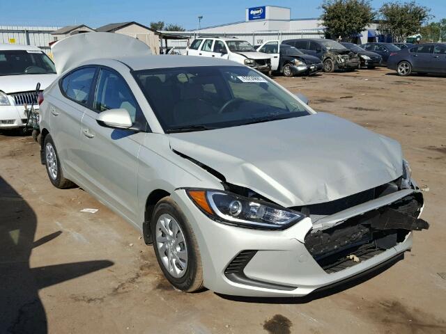 KMHD74LF4HU421496 - 2017 HYUNDAI ELANTRA SE TAN photo 1