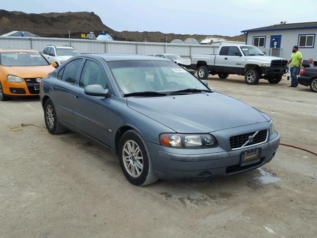 YV1RS61T432269022 - 2003 VOLVO S60 GREEN photo 1