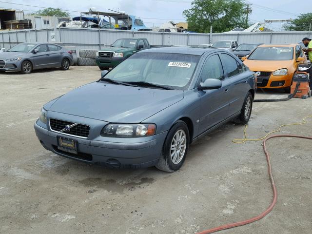YV1RS61T432269022 - 2003 VOLVO S60 GREEN photo 2