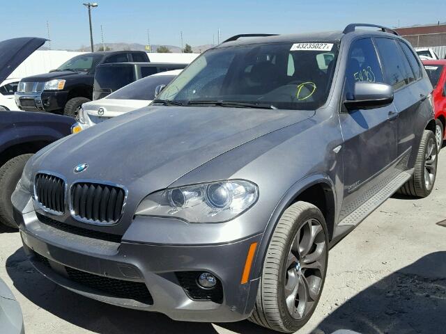 5UXFE43569L038787 - 2009 BMW X5 XDRIVE3 GRAY photo 2