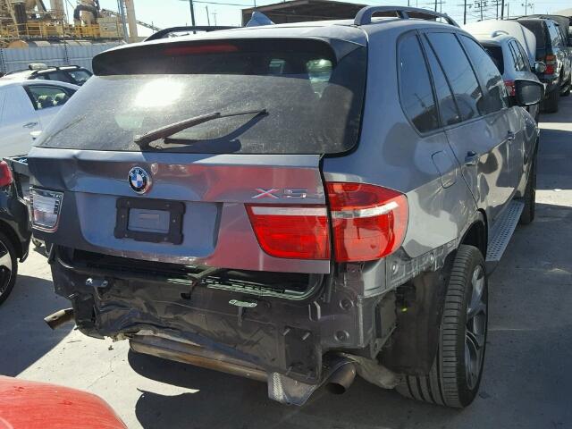 5UXFE43569L038787 - 2009 BMW X5 XDRIVE3 GRAY photo 4