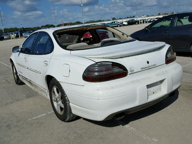 1G2WP52K0YF206840 - 2000 PONTIAC GRAND PRIX WHITE photo 3