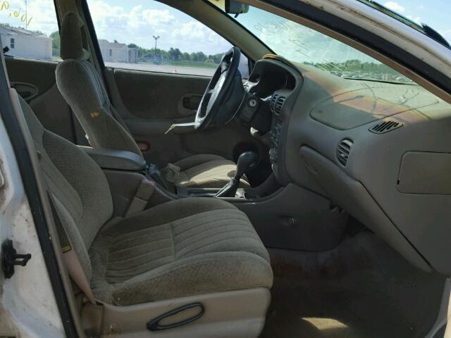 1G2WP52K0YF206840 - 2000 PONTIAC GRAND PRIX WHITE photo 5