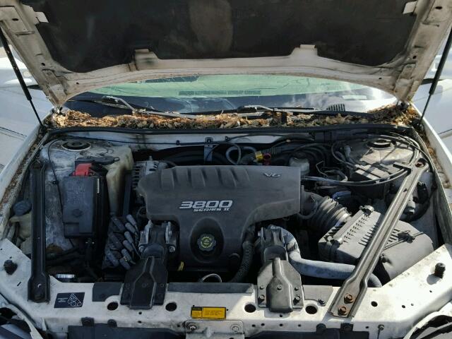 1G2WP52K0YF206840 - 2000 PONTIAC GRAND PRIX WHITE photo 7