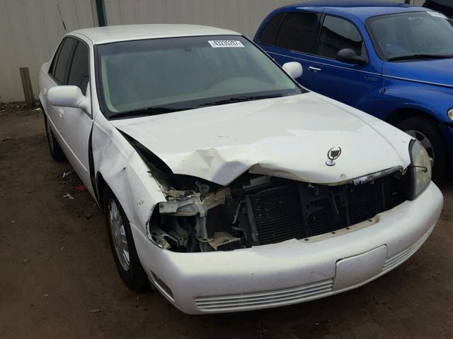 1G6KD54Y54U230936 - 2004 CADILLAC DEVILLE WHITE photo 1