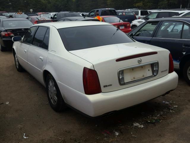 1G6KD54Y54U230936 - 2004 CADILLAC DEVILLE WHITE photo 3