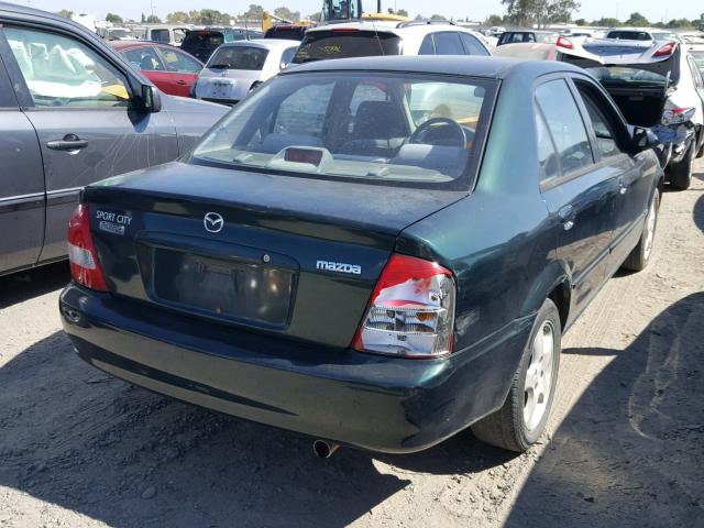 JM1BJ2237Y0207358 - 2000 MAZDA PROTEGE ES 绿色 照片 4