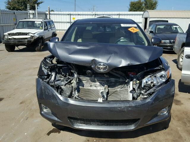 4T3ZA3BB5BU041422 - 2011 TOYOTA VENZA BASE CHARCOAL photo 9