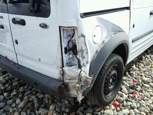 NM0LS7CN4AT014987 - 2010 FORD TRANSIT CO WHITE photo 9