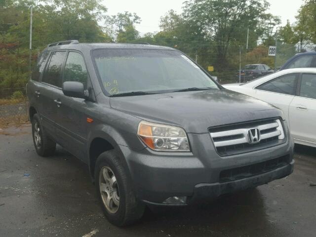 5FNYF18388B045559 - 2008 HONDA PILOT GRAY photo 1