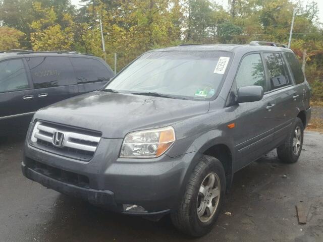 5FNYF18388B045559 - 2008 HONDA PILOT GRAY photo 2