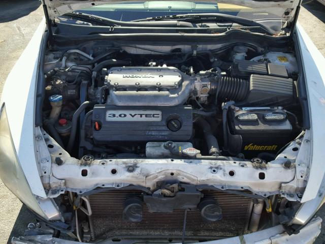 1HGCM665X3A019050 - 2003 HONDA ACCORD EX WHITE photo 7