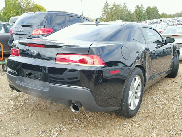 2G1FB1E30F9135189 - 2015 CHEVROLET CAMARO BLACK photo 4