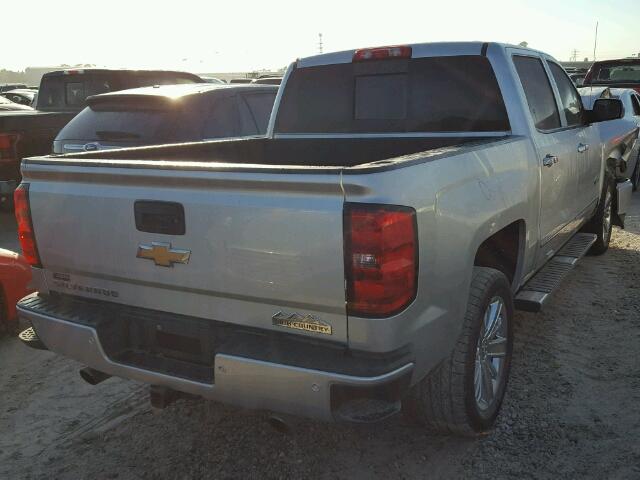 3GCPCTEC8EG551127 - 2014 CHEVROLET SILVERADO SILVER photo 4