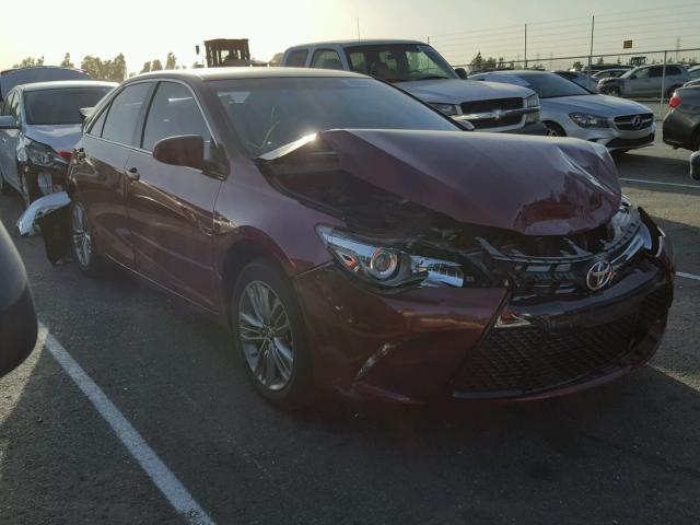 4T1BF1FK0GU522731 - 2016 TOYOTA CAMRY LE 红色 照片 1