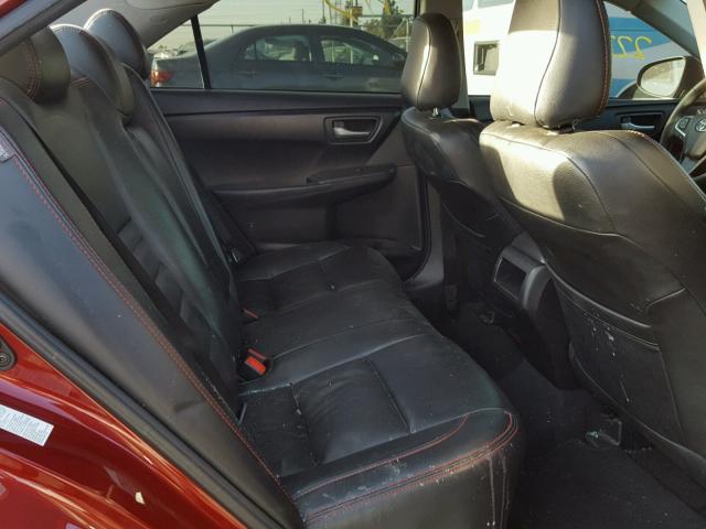 4T1BF1FK0GU522731 - 2016 TOYOTA CAMRY LE 红色 照片 6