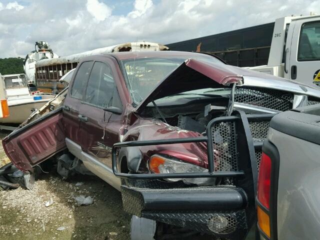 3D7KU28693G739892 - 2003 DODGE RAM 2500 S MAROON photo 1