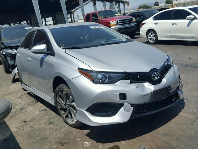 JTNKARJEXJJ572673 - 2018 TOYOTA COROLLA IM SILVER photo 1