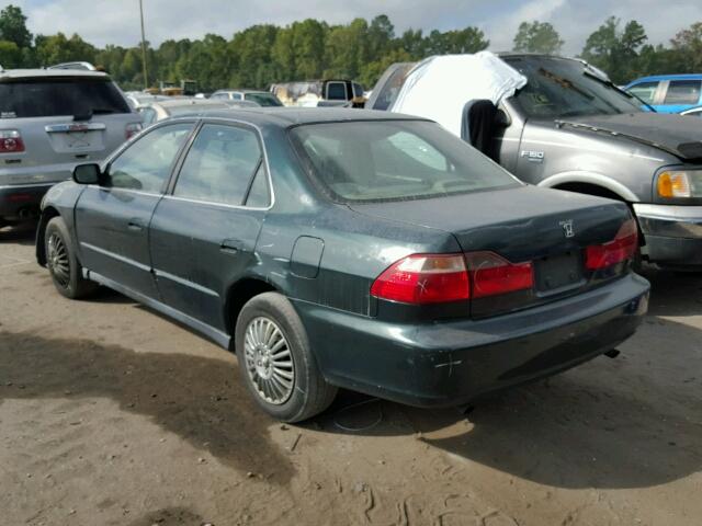 1HGCG1643WA008543 - 1998 HONDA ACCORD GREEN photo 3