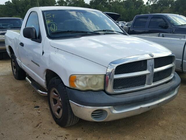 1D7HA16K13J502079 - 2003 DODGE RAM 1500 S WHITE photo 1