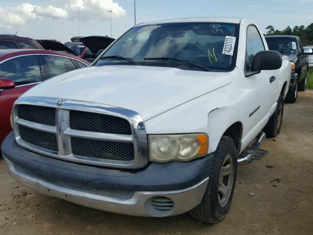 1D7HA16K13J502079 - 2003 DODGE RAM 1500 S WHITE photo 2