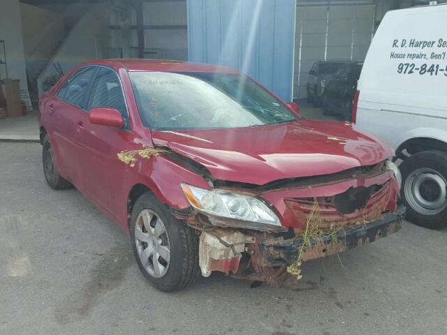 4T1BE46K57U012184 - 2007 TOYOTA CAMRY NEW RED photo 1