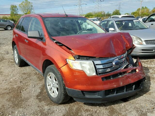 2FMDK46C97BA77538 - 2007 FORD EDGE SE ORANGE photo 1