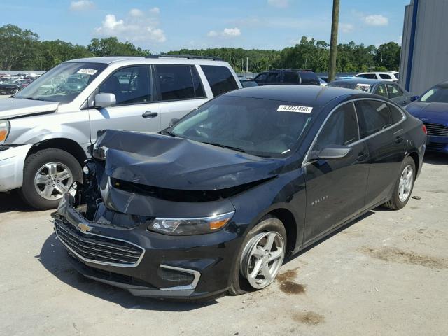 1G1ZB5STXJF215303 - 2018 CHEVROLET MALIBU LS Ağ foto 2