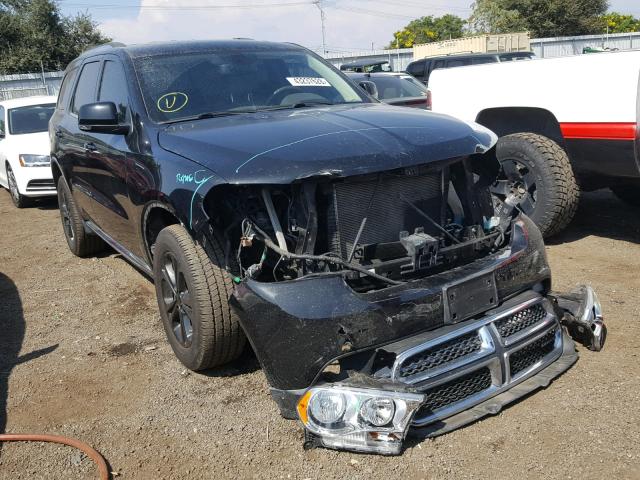 1C4RDJDG5CC107640 - 2012 DODGE DURANGO CR BLACK photo 1