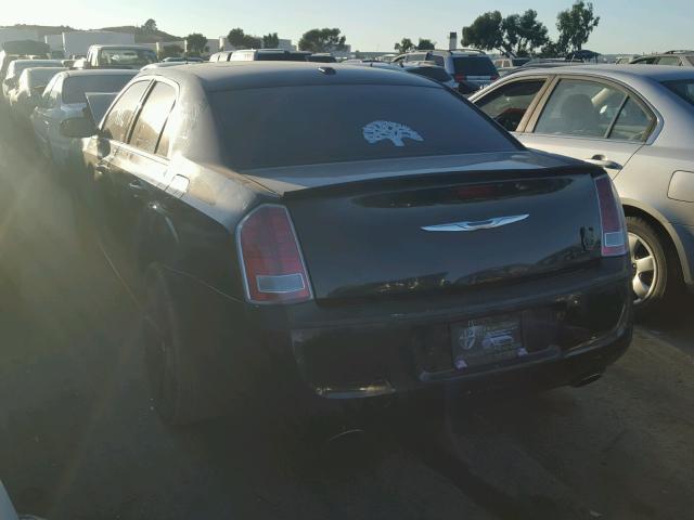 2C3CCAAGXDH659134 - 2013 CHRYSLER 300 BLACK photo 3