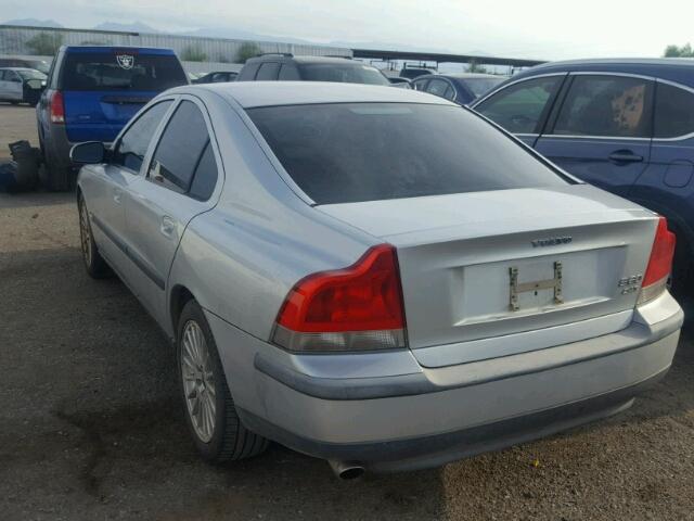 YV1RS58D632253266 - 2003 VOLVO S60 2.4T SILVER photo 3