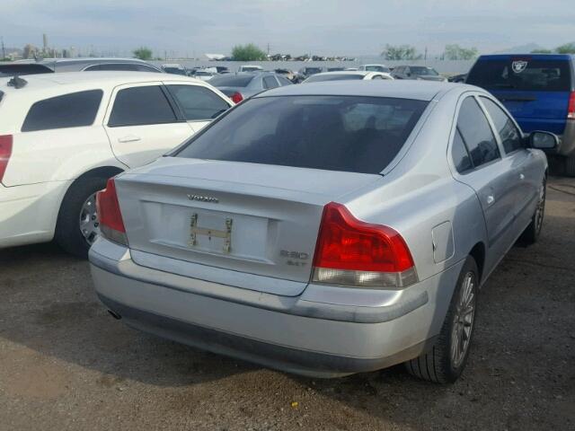 YV1RS58D632253266 - 2003 VOLVO S60 2.4T SILVER photo 4